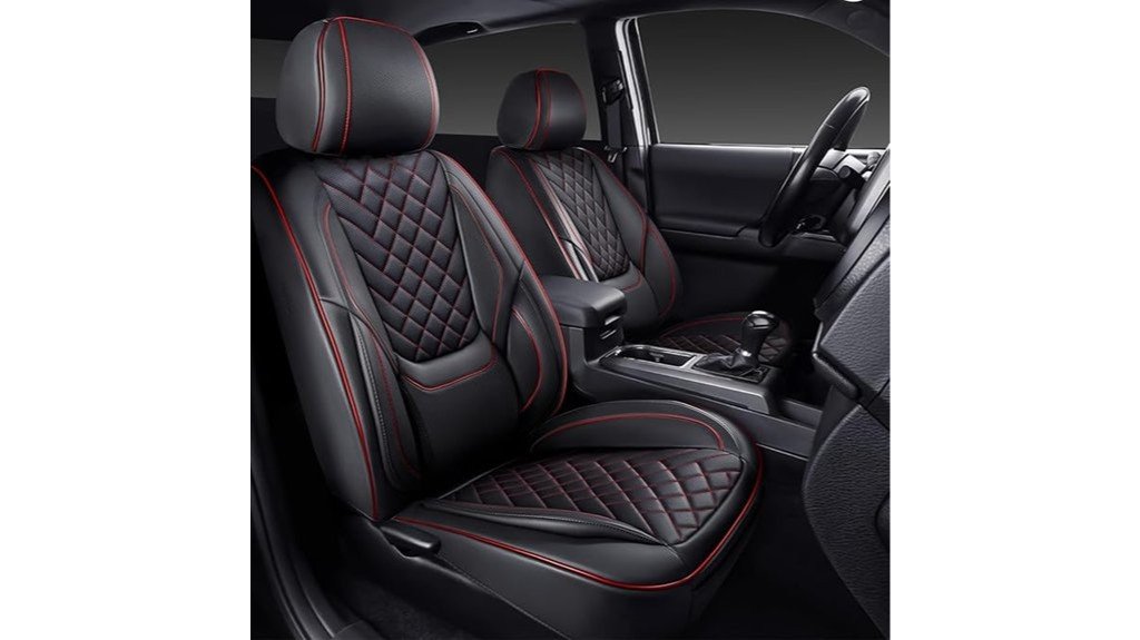 tacoma leather seat covers