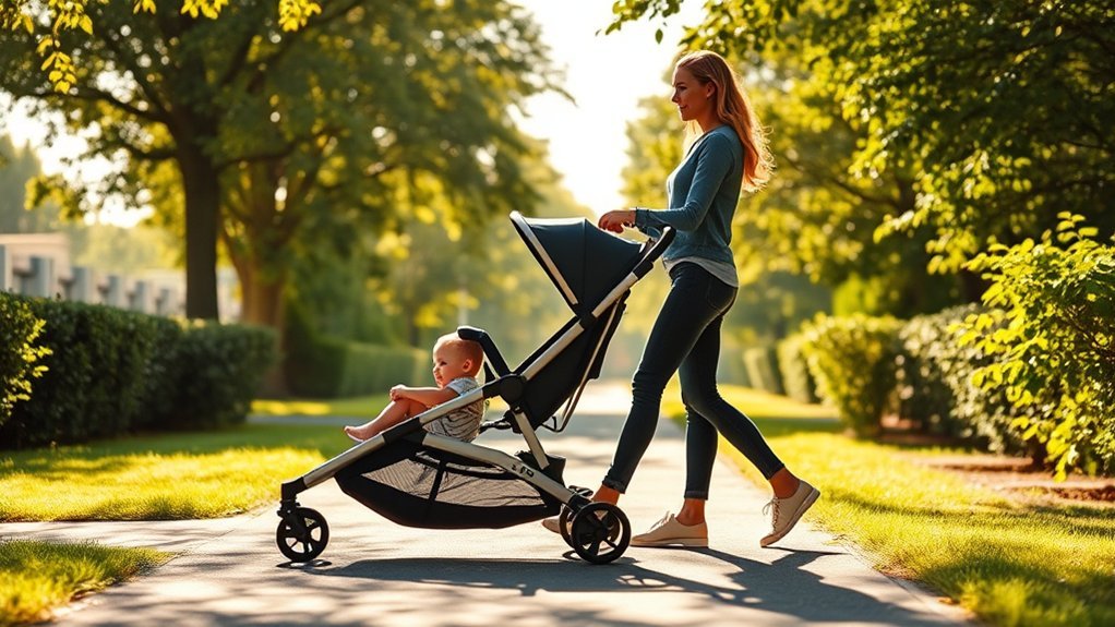 tall parent stroller essentials
