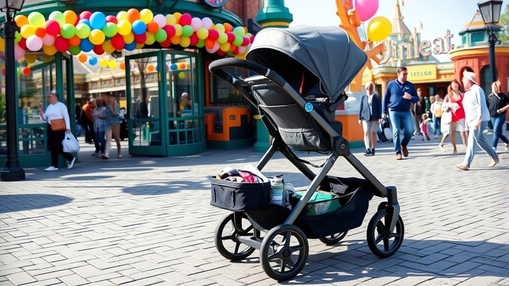 theme park stroller tips