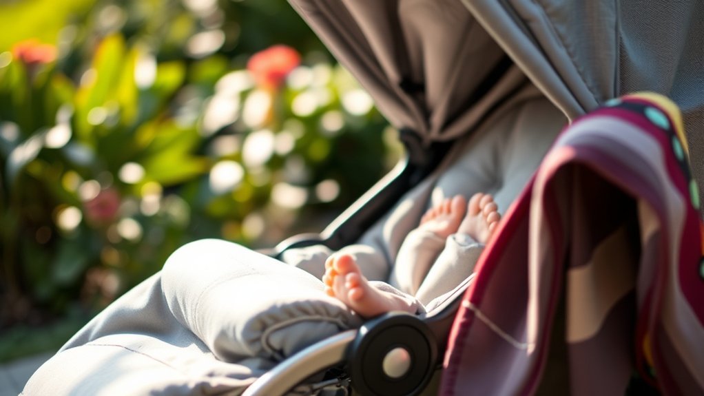 toddler stroller comfort tips