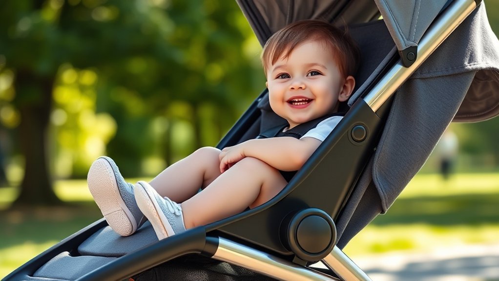 toddler stroller legroom tips