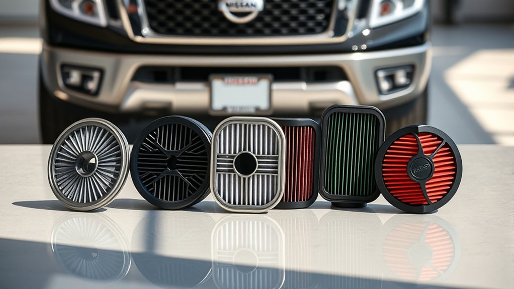 top air filters nissan titan