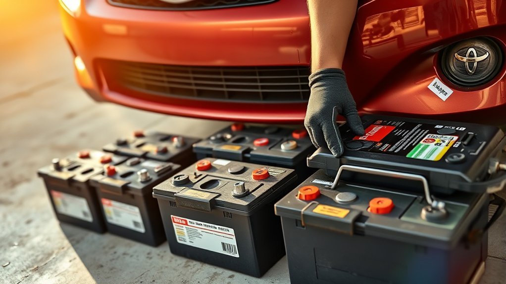 top batteries for camry