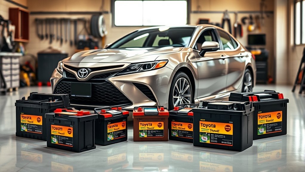 top batteries for camry