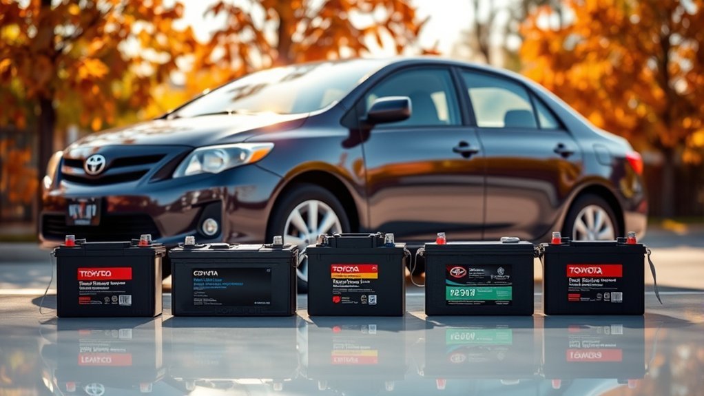 top batteries for corolla