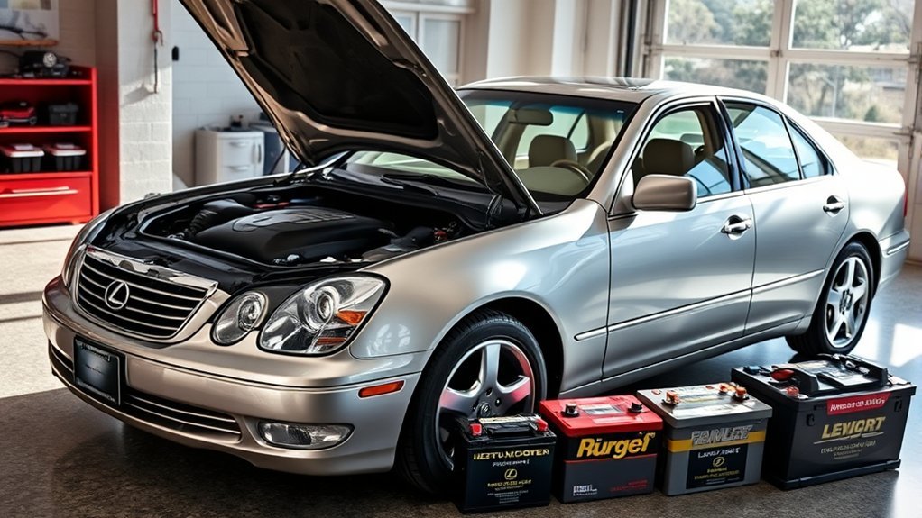 top batteries for lexus