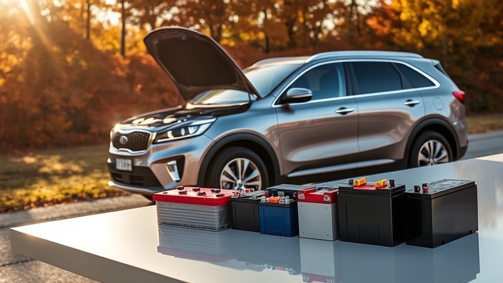 top batteries for sorento