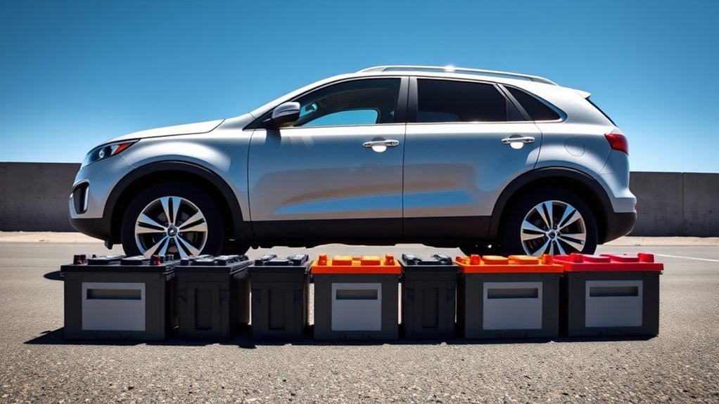 top batteries for sorento