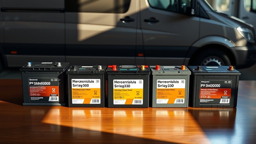 top batteries for sprinter
