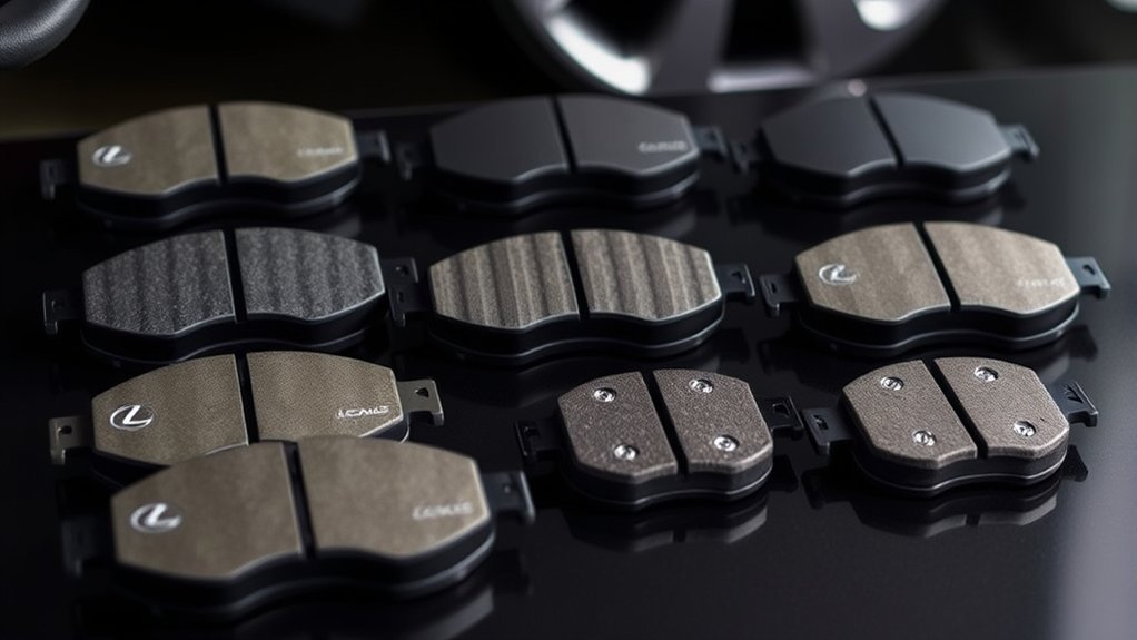 top brake pads lexus