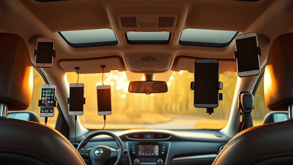 top cell phone holders