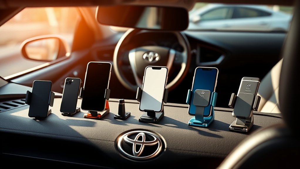 top corolla phone holders