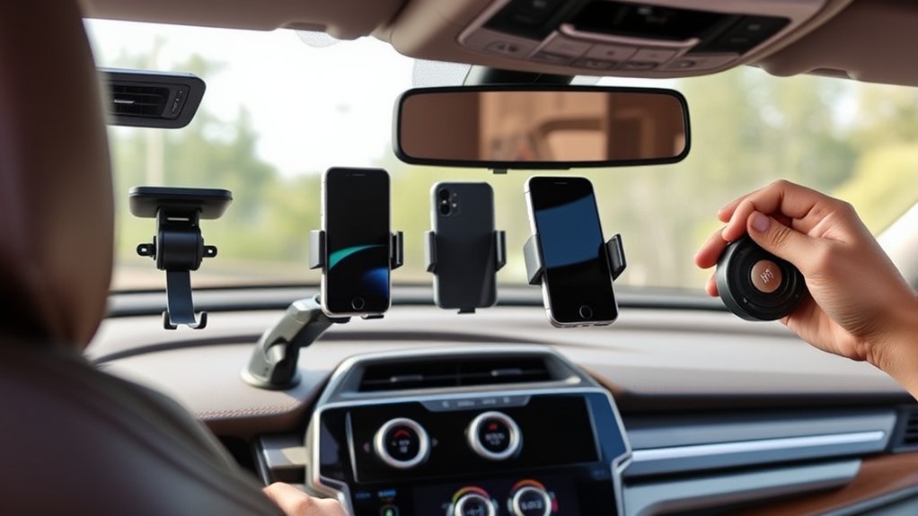 top cr v phone holders