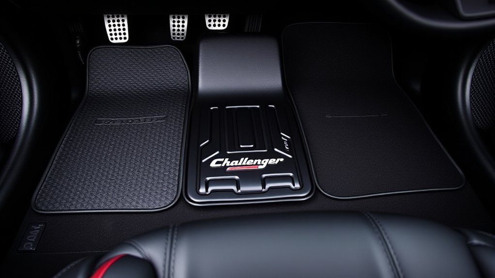 top dodge challenger floor mats