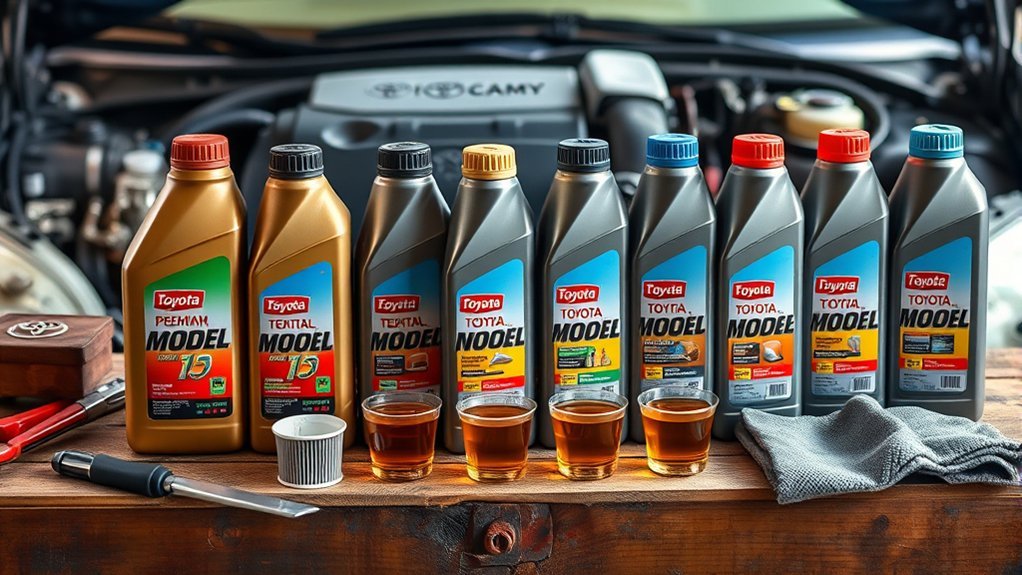 top engine oils 2005 camry