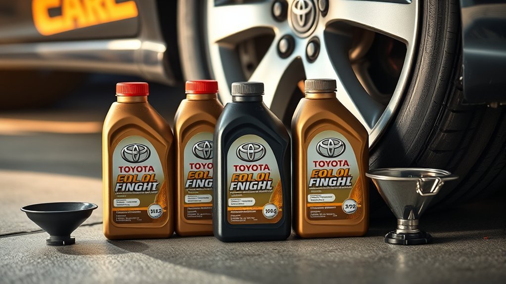 top engine oils 2012 corolla