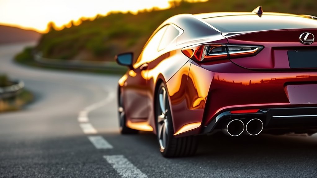 top exhaust option lexus