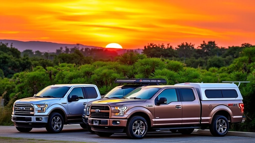 top ford f150 campers
