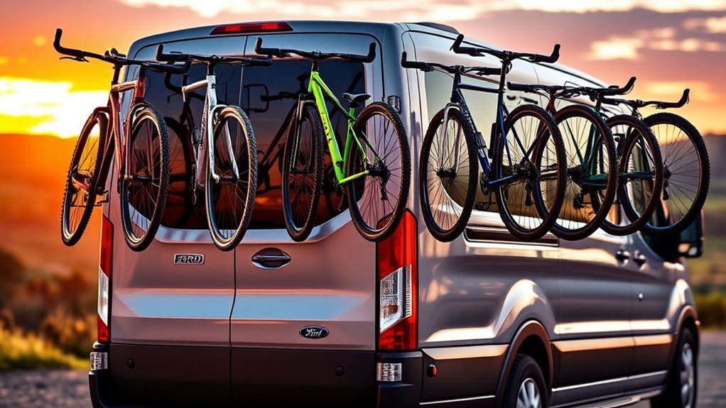 top ford transit bike racks