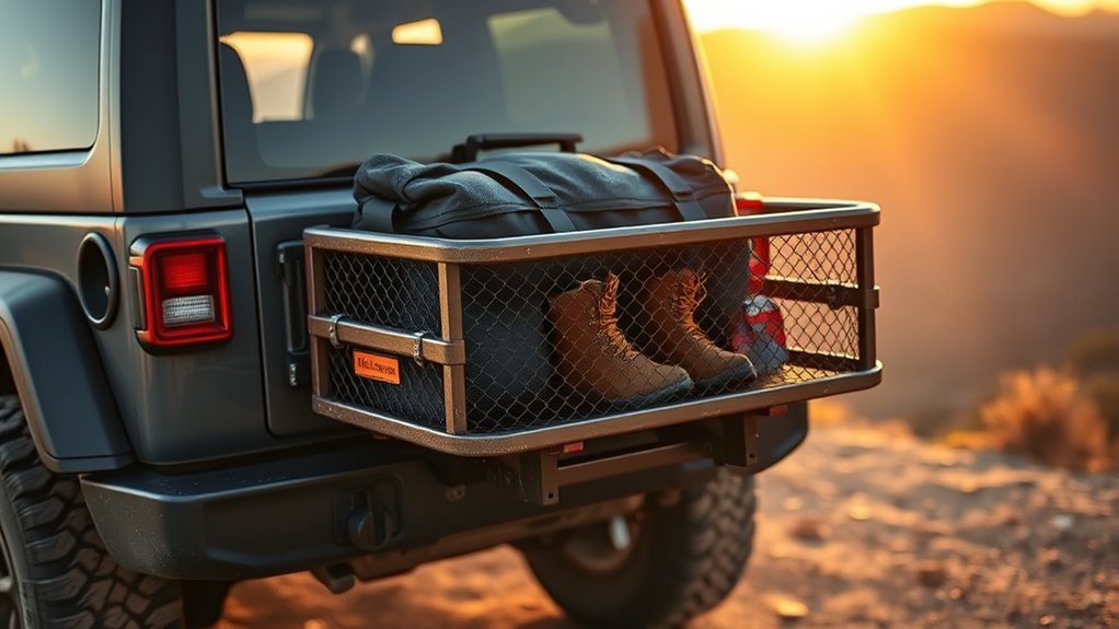 top hitch carrier for wrangler
