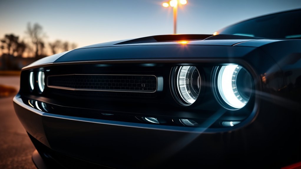top led headlights challenger