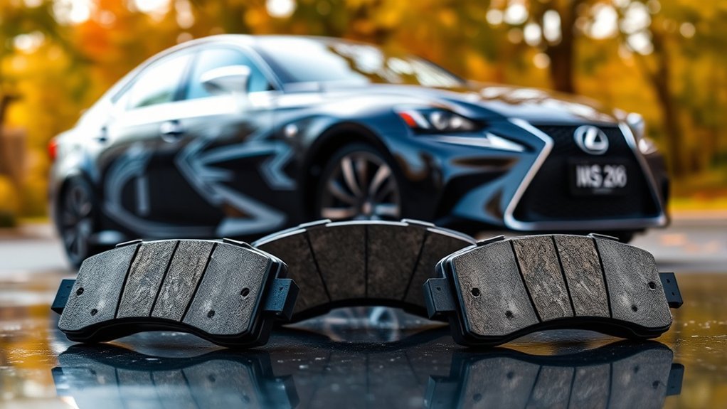 top lexus is250 brake pads