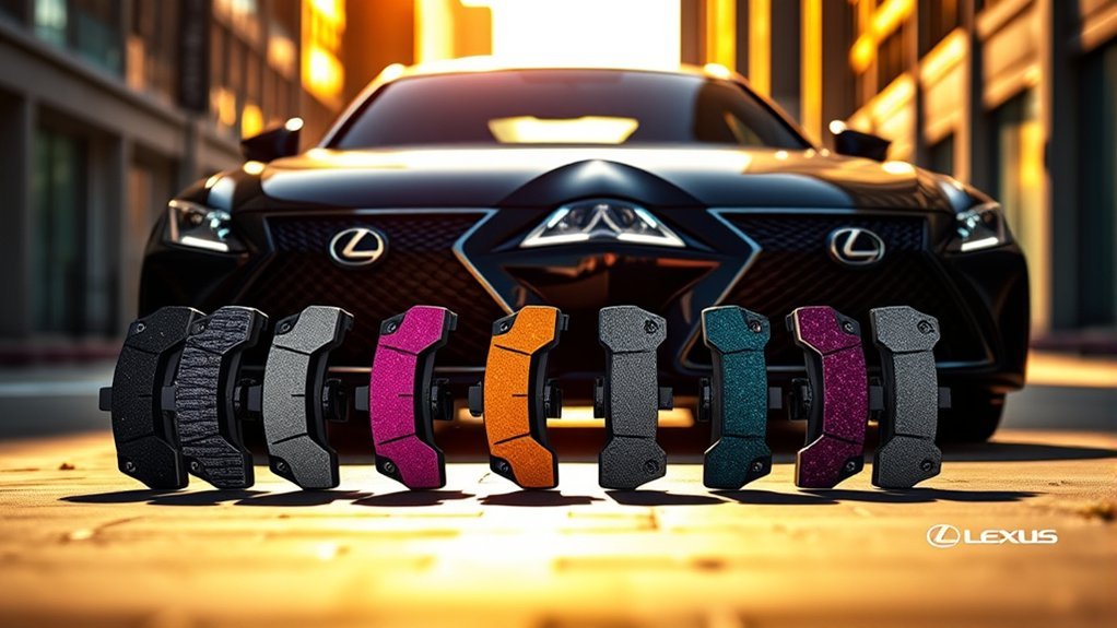 top lexus isf brake pads