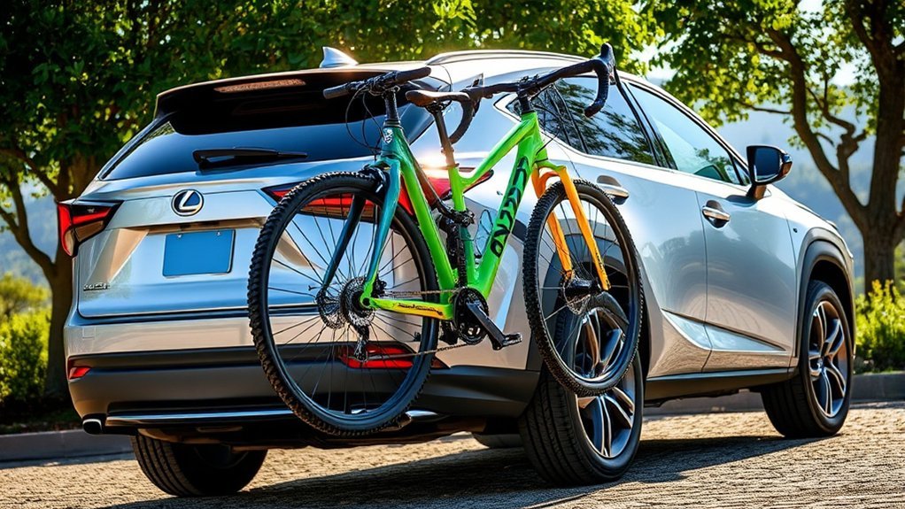 top lexus nx bike racks