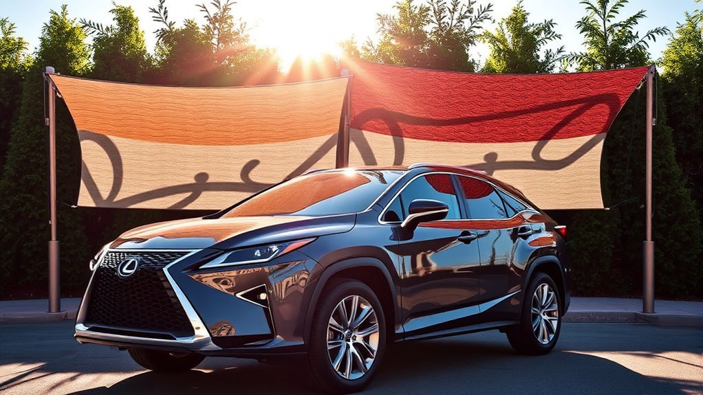 top lexus rx 350 sunshades