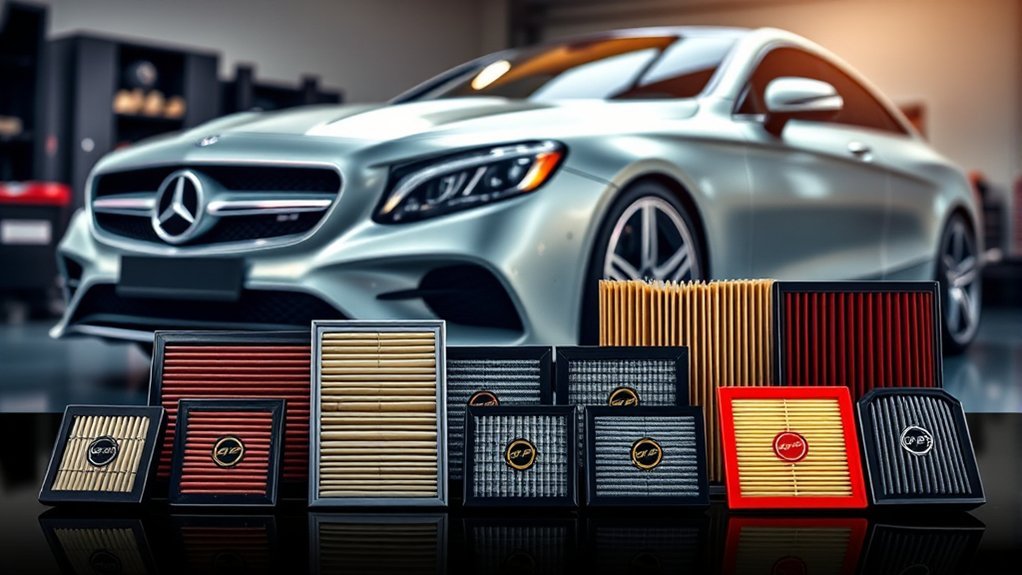top mercedes benz air filters
