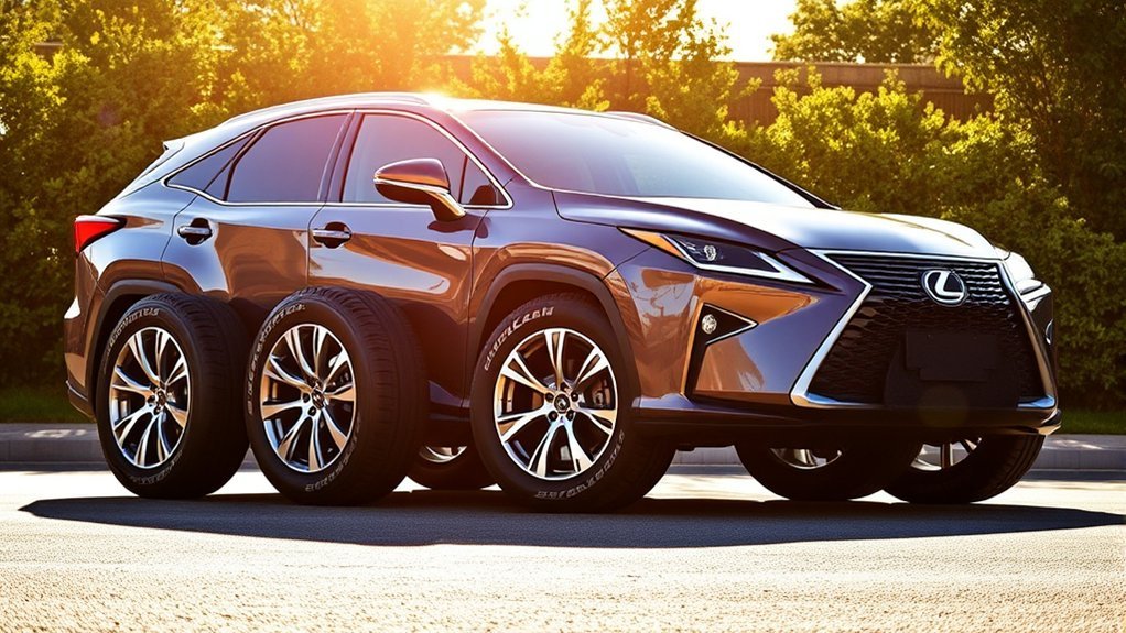 5 Best Michelin Tires for Lexus Rx350