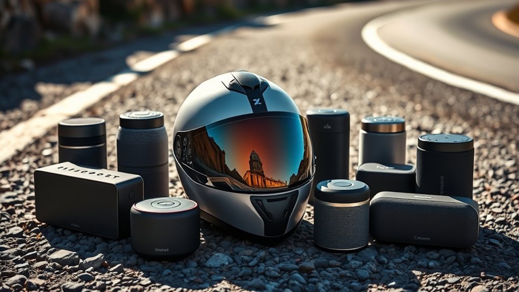 top motorcycle helmet speakers