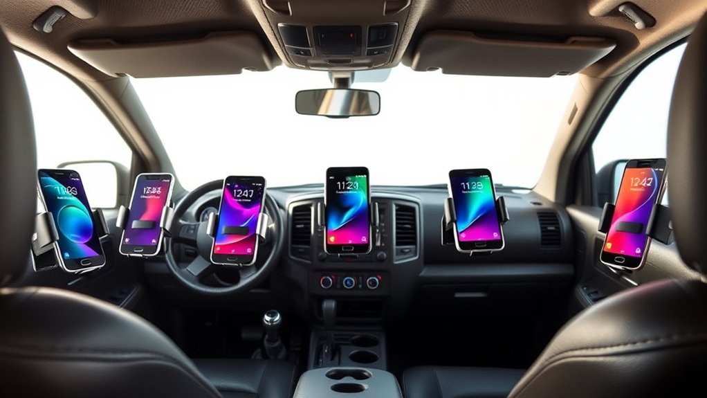 top nissan frontier phone holders