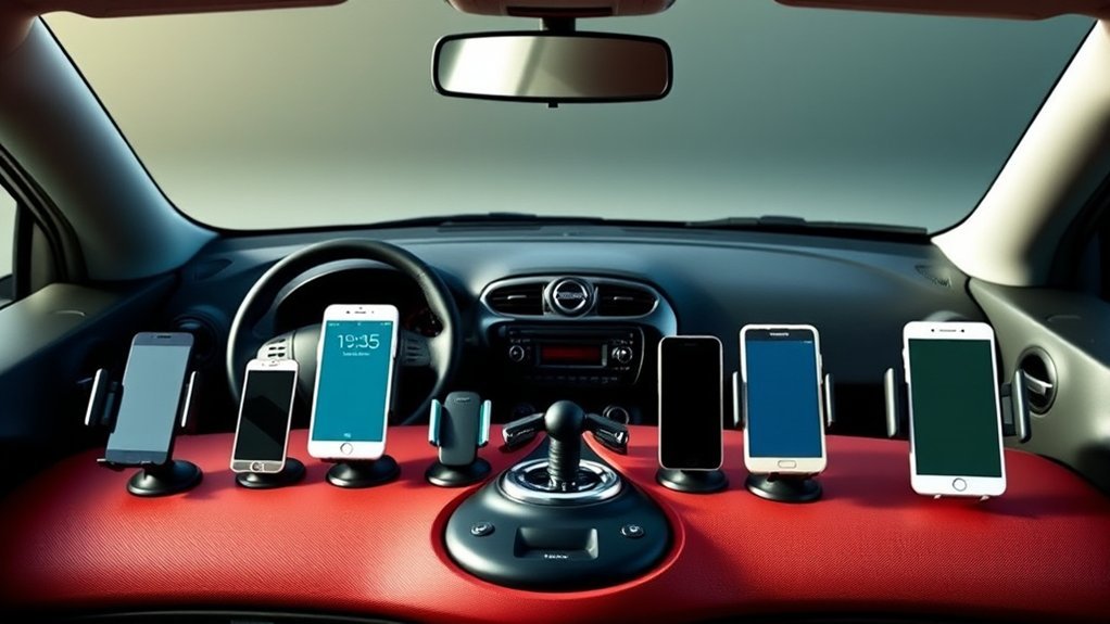 top nissan juke phone holders