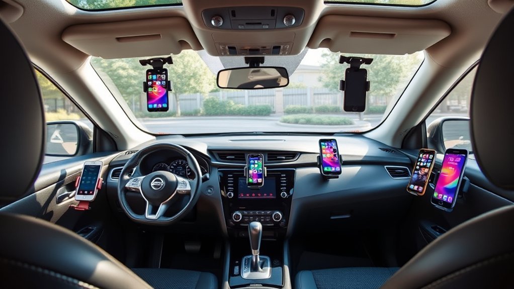 top nissan rogue phone mounts