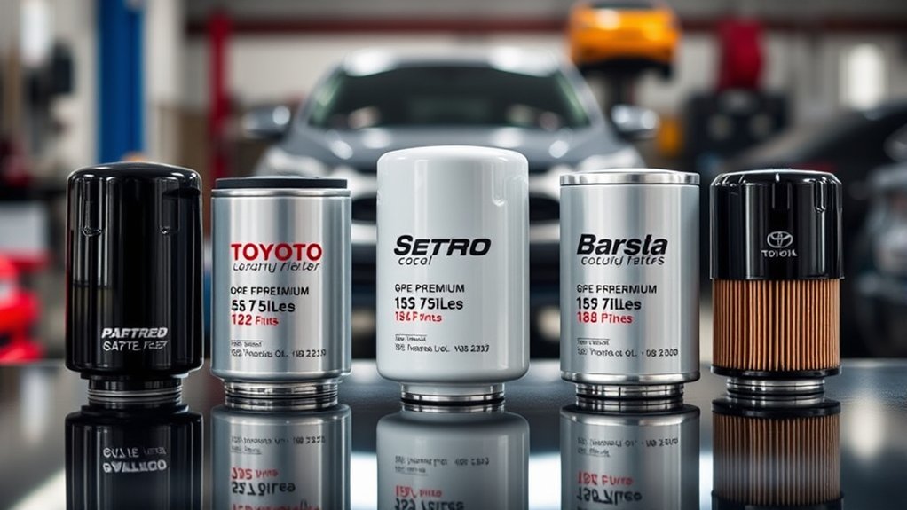 top oil filters highlander