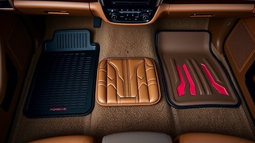 top porsche cayenne mats