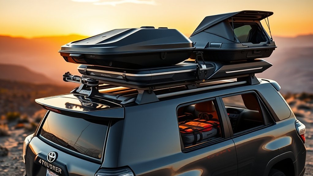 top roof cargo boxes