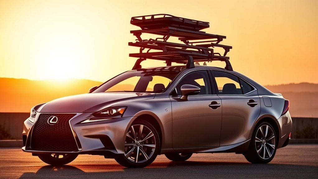 top roof racks lexus