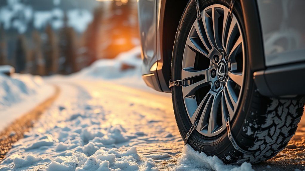 top snow chains lexus