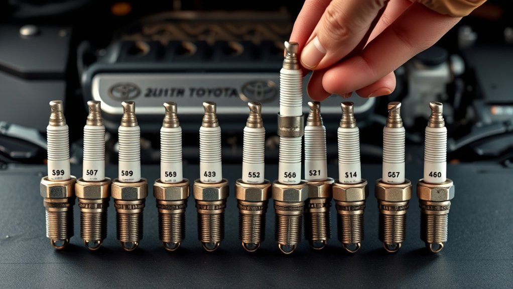 top spark plugs toyota camry