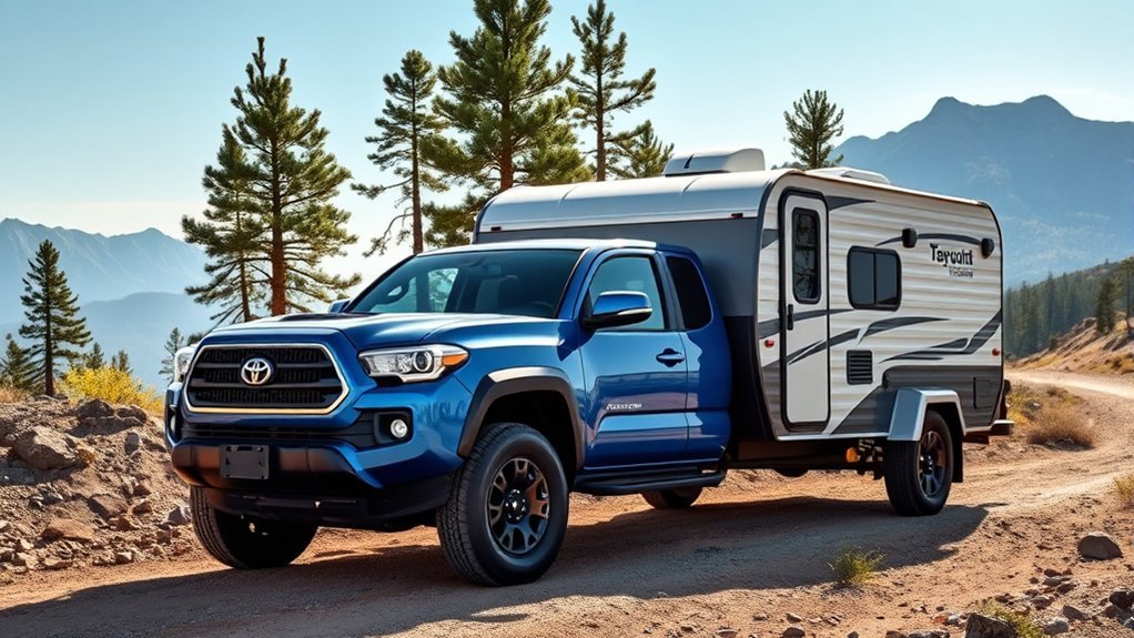 top tacoma camper trailers