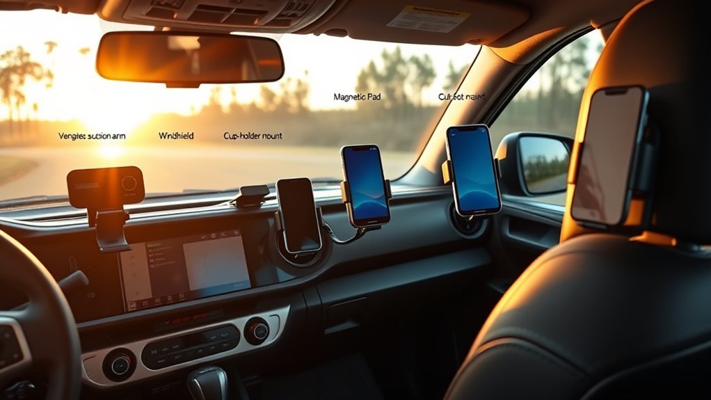 top tacoma phone mounts