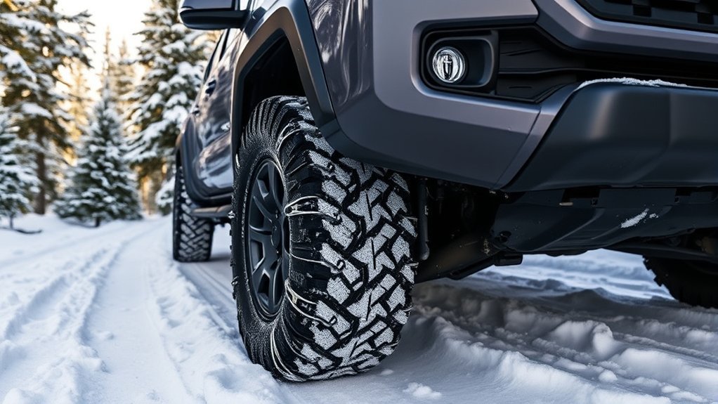 top tacoma snow chains