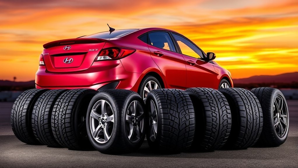 top tires for accent