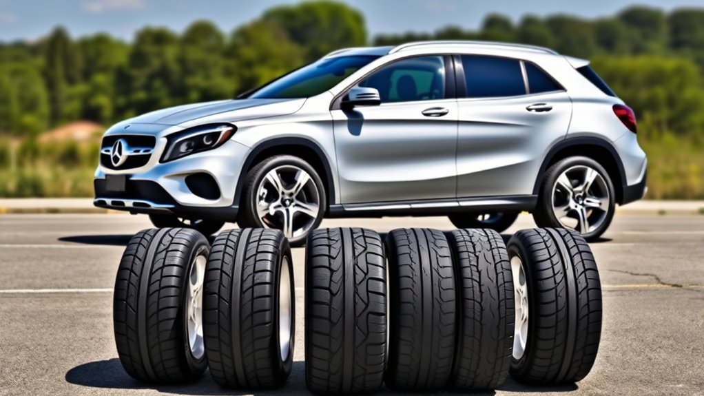 top tires for gla250