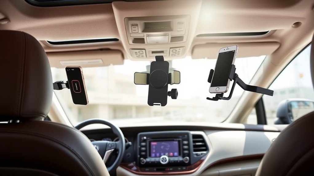 top toyota sienna phone holders