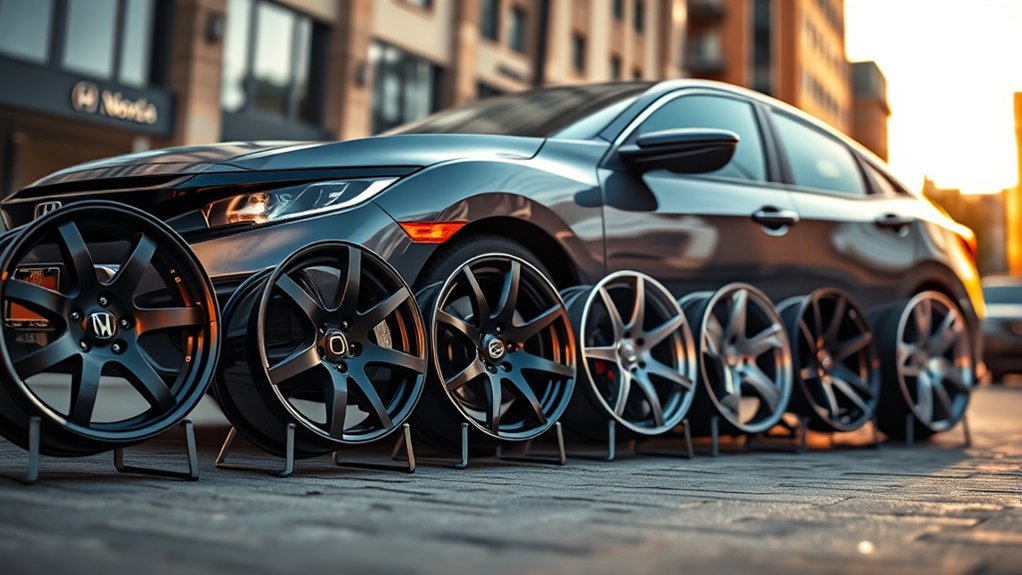 top wheels for civic