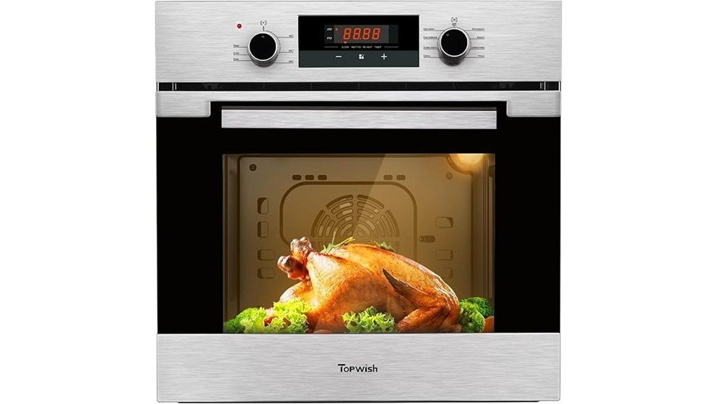 topwish electric oven review