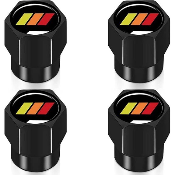 Aluminum Tire Valve Stem Caps for Toyota Models